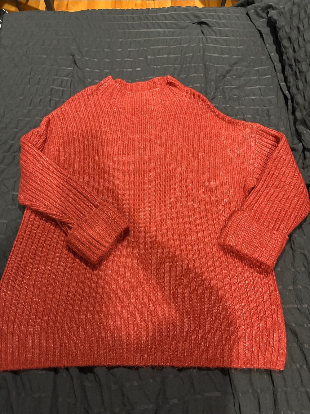 burnt orange tunic